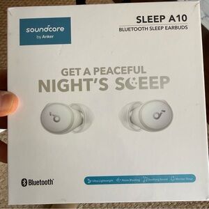 NIB Soundcore by Anker Sleep A10 earbuds